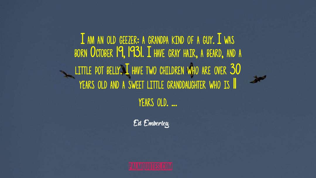 Granddaughter quotes by Ed Emberley