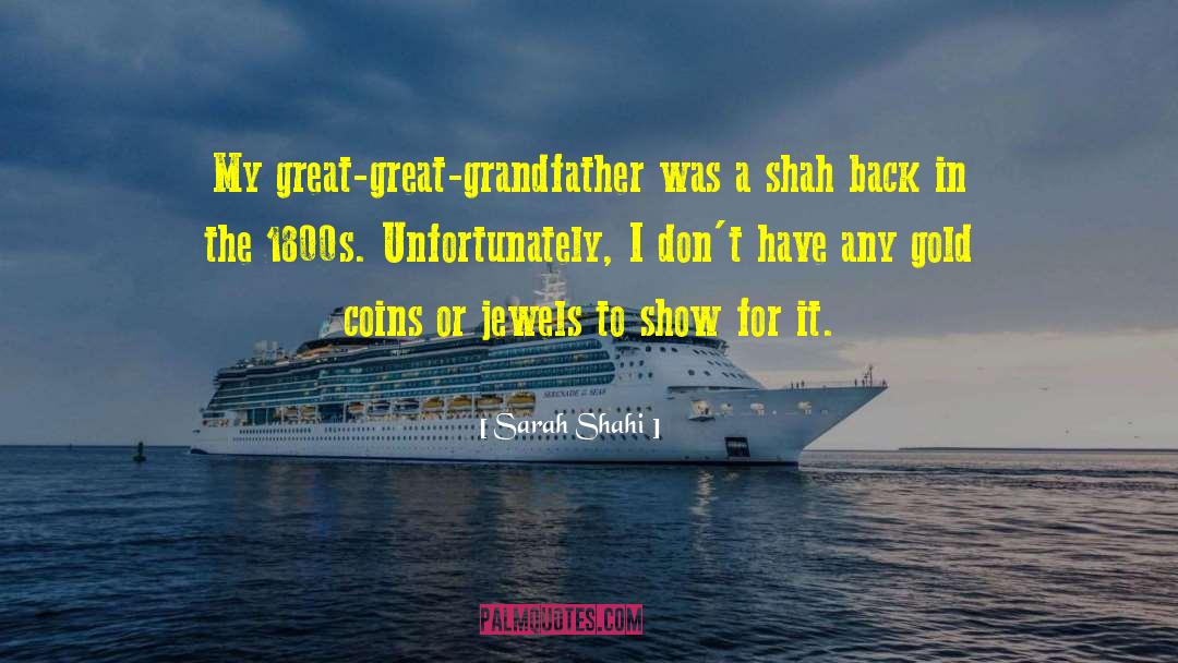 Grandfather Died quotes by Sarah Shahi