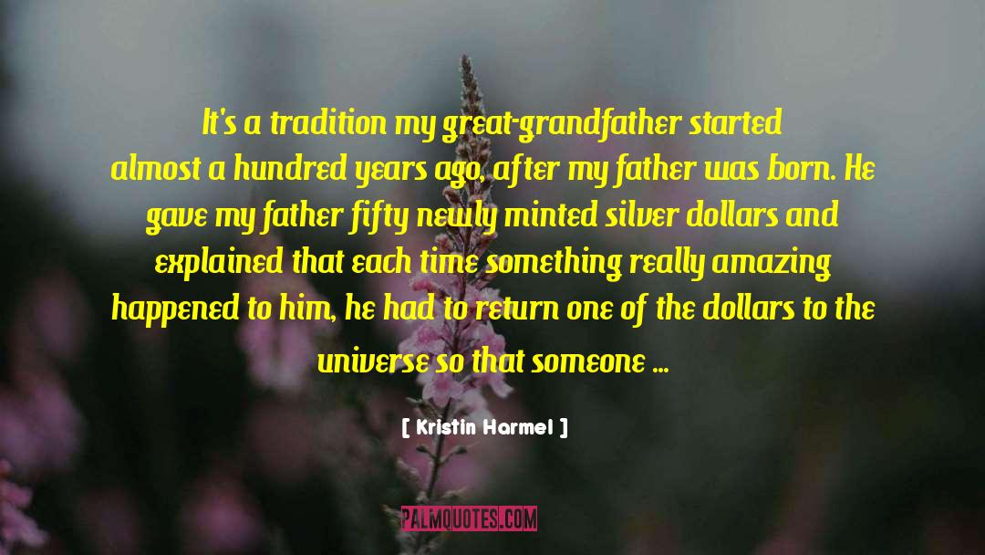 Grandfather quotes by Kristin Harmel