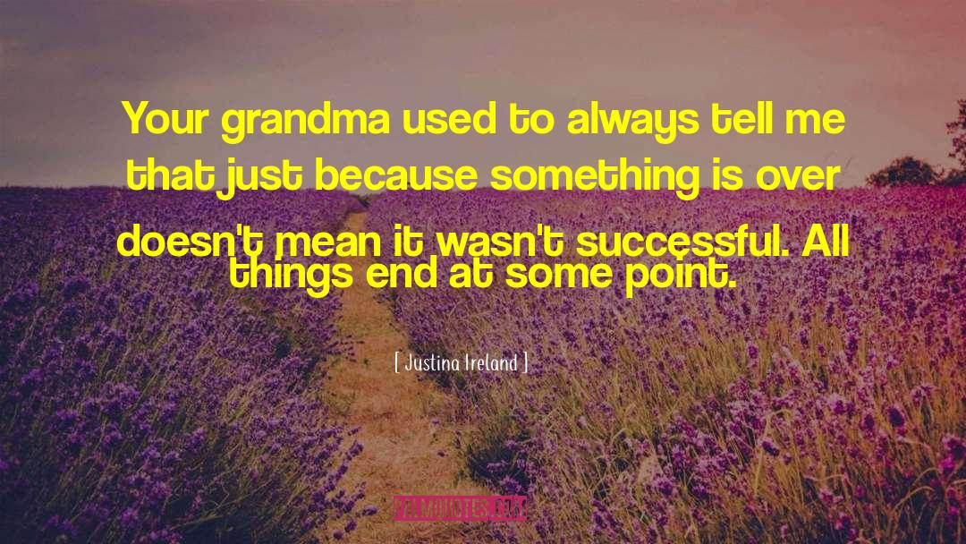 Grandma Mazur quotes by Justina Ireland