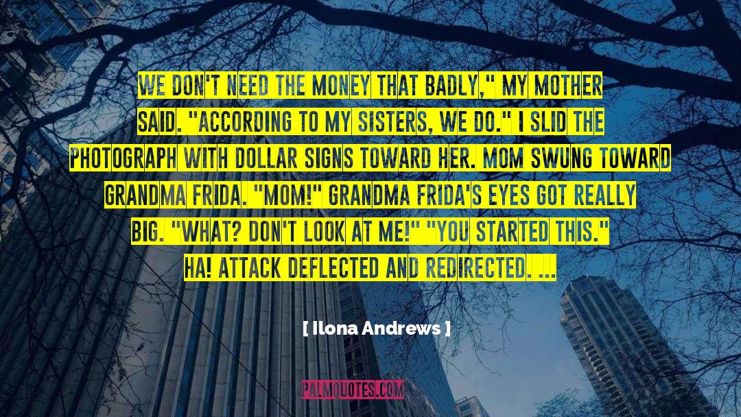 Grandma quotes by Ilona Andrews