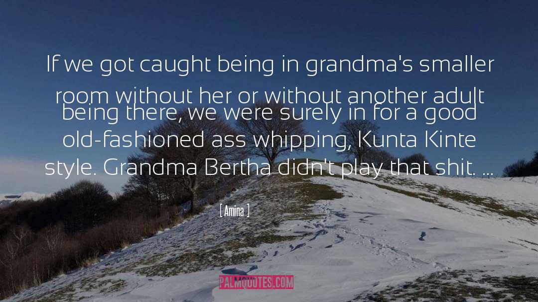 Grandmas quotes by Amina