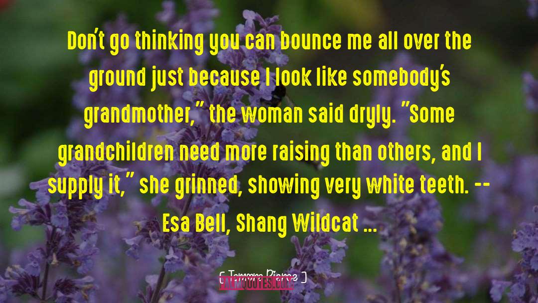 Grandmother Cooking quotes by Tamora Pierce