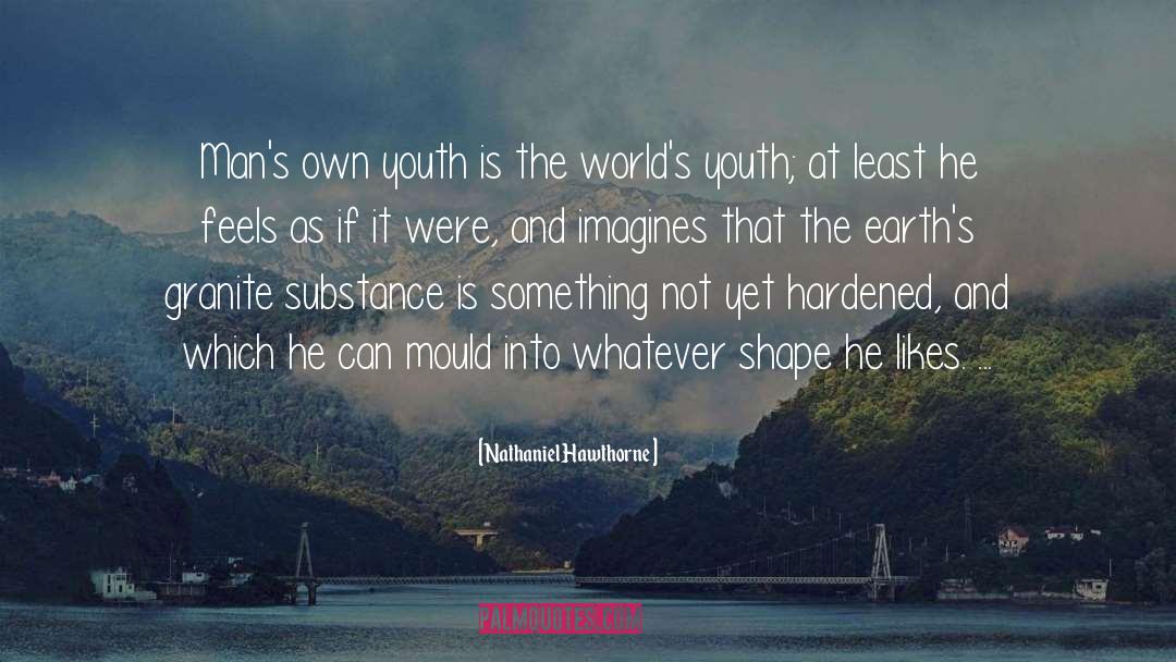 Granite quotes by Nathaniel Hawthorne