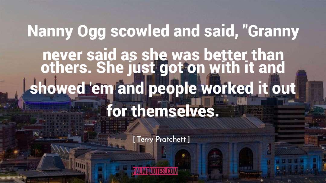 Granny Aching quotes by Terry Pratchett