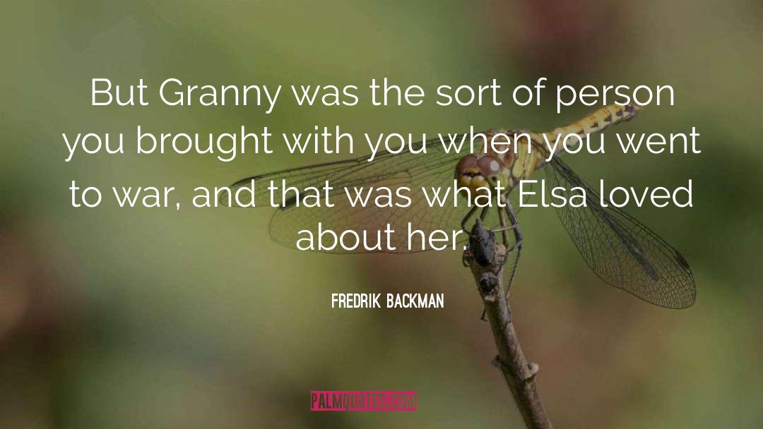 Granny May quotes by Fredrik Backman