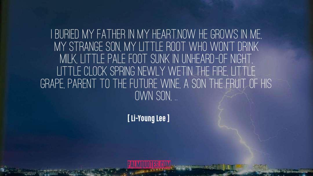 Grape Juice quotes by Li-Young Lee