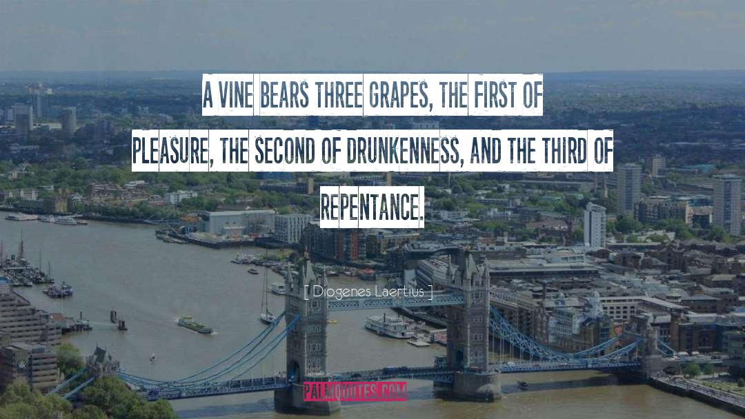 Grape quotes by Diogenes Laertius
