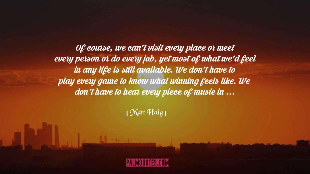 Grape quotes by Matt Haig