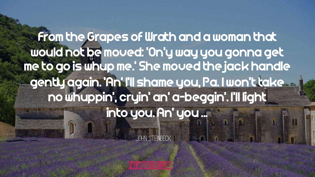 Grapes quotes by John Steinbeck