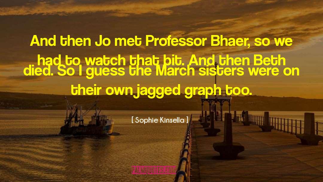 Graph quotes by Sophie Kinsella