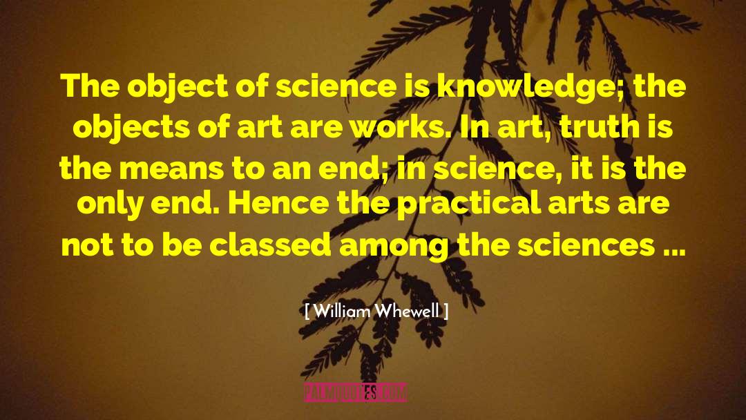 Graphic Arts quotes by William Whewell