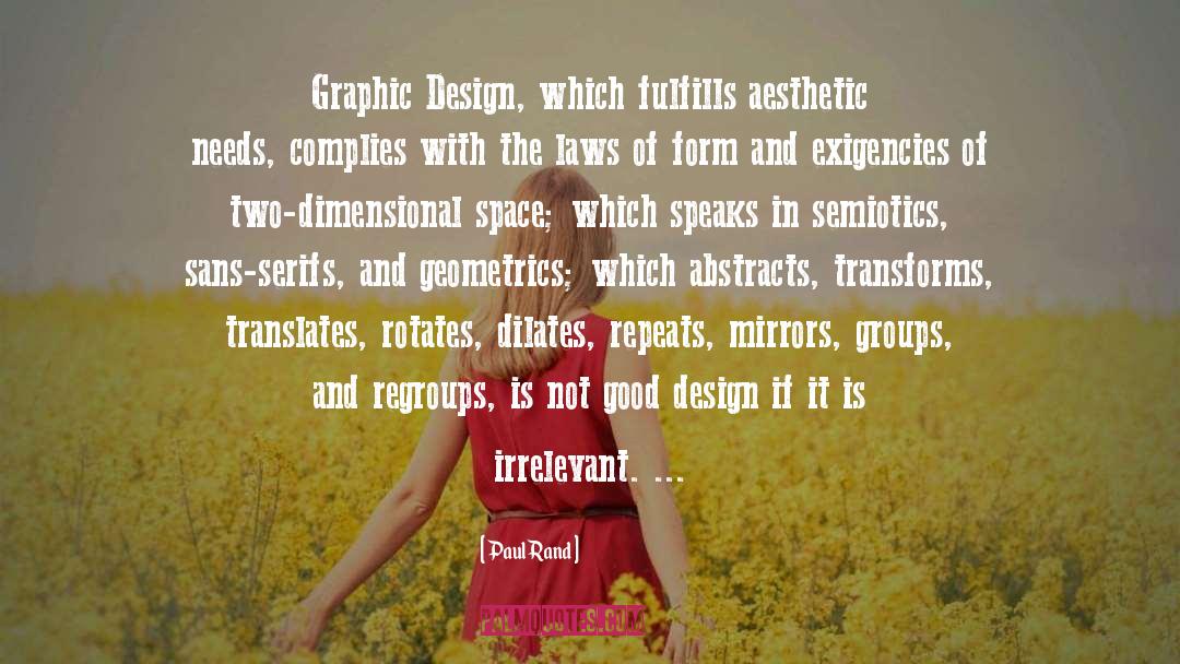 Graphic Design Inspiration quotes by Paul Rand