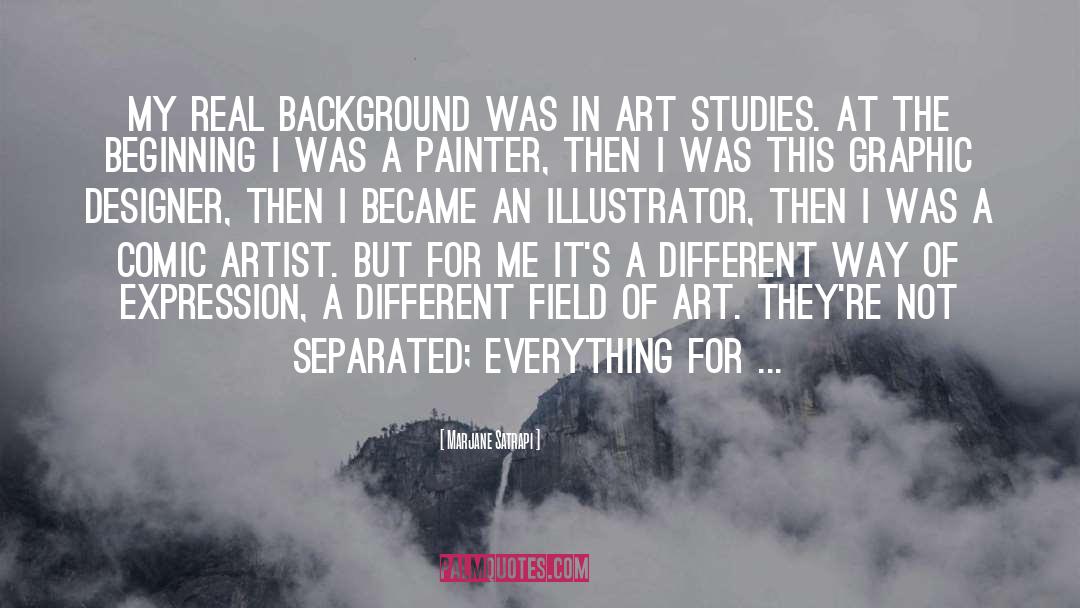 Graphic Designer quotes by Marjane Satrapi