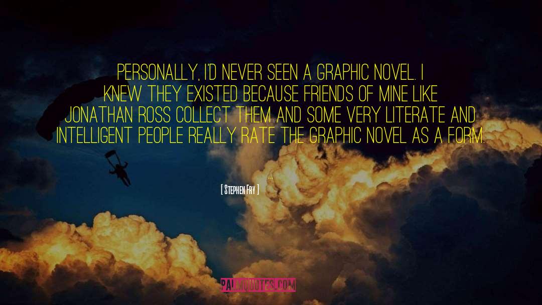 Graphic Novel quotes by Stephen Fry