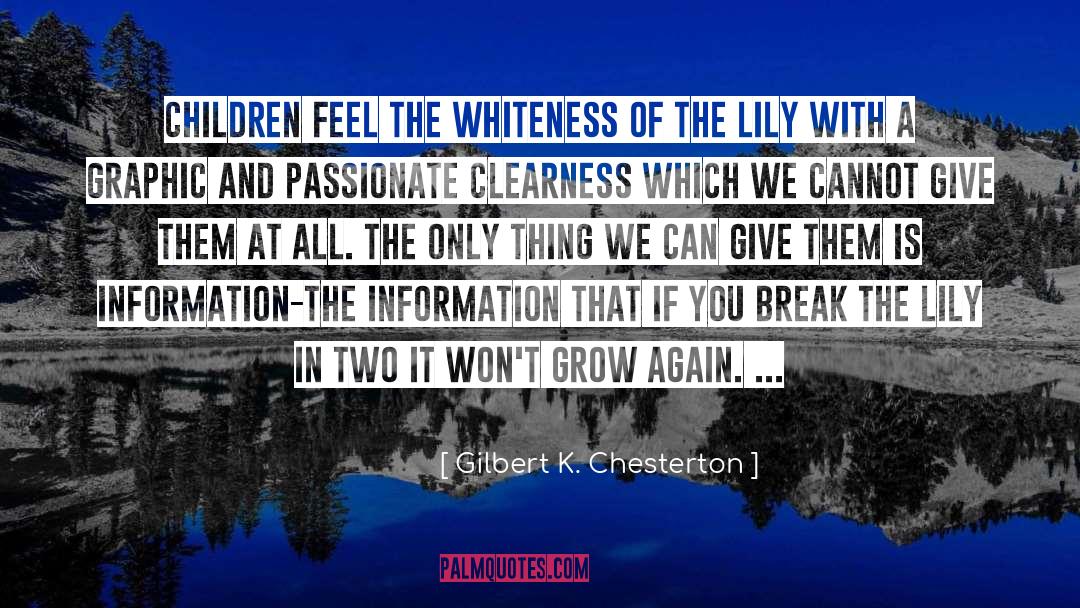 Graphic quotes by Gilbert K. Chesterton
