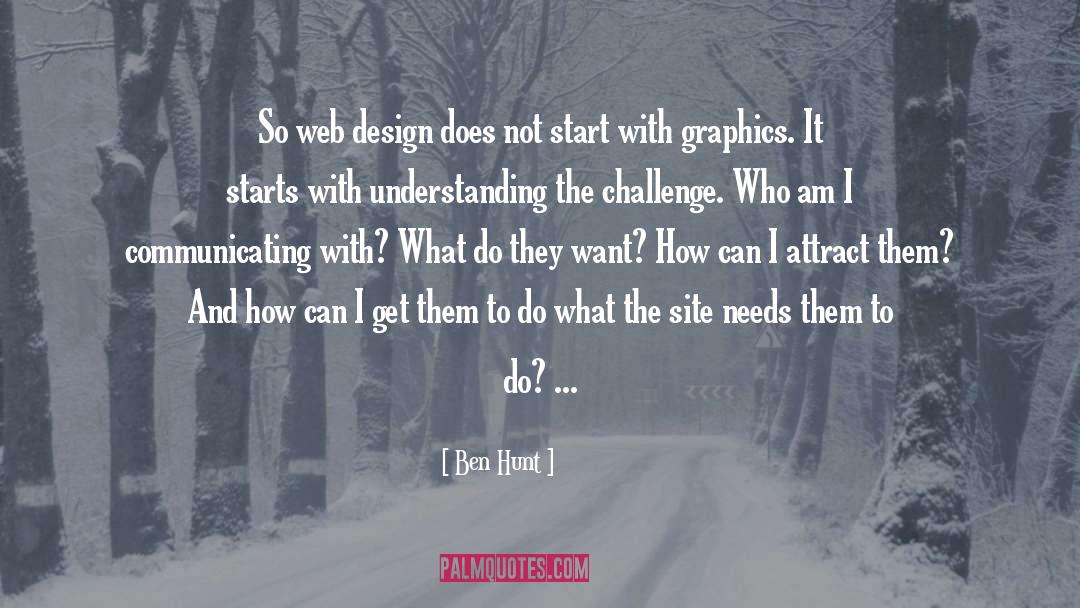 Graphics quotes by Ben Hunt