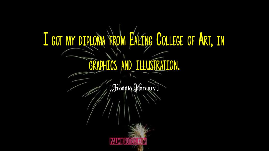 Graphics quotes by Freddie Mercury