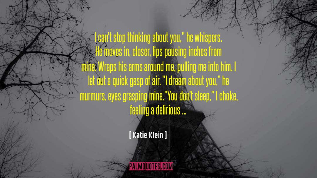Grasping quotes by Katie Klein