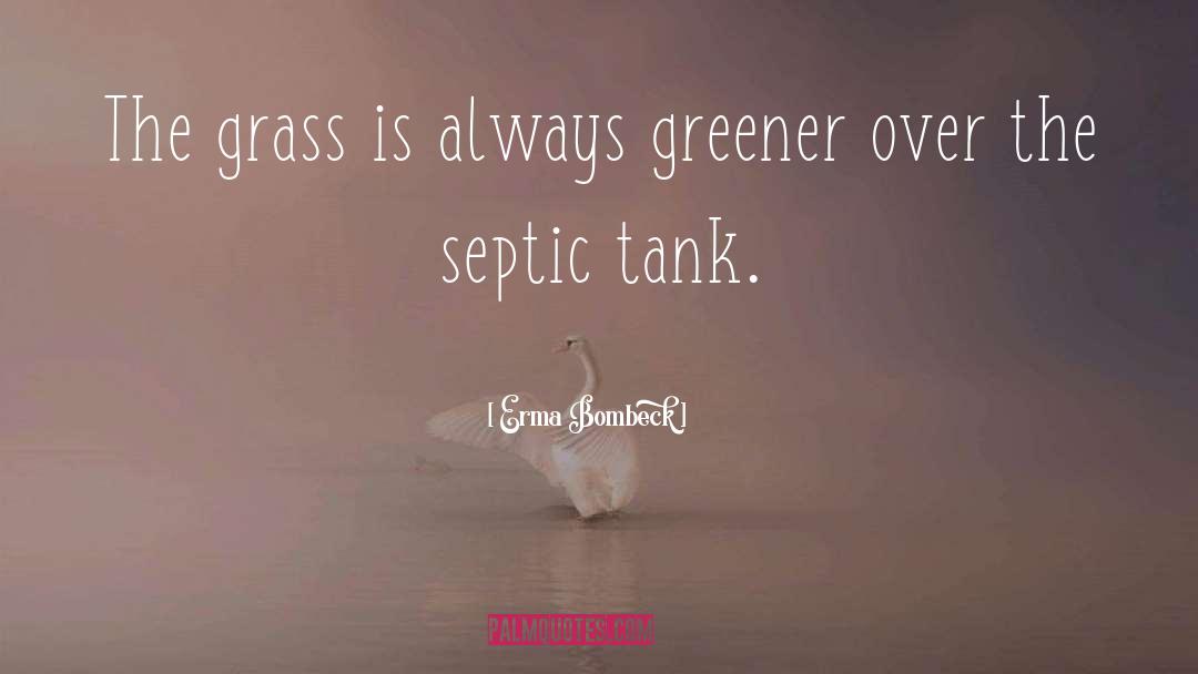 Grass Is Always Greener quotes by Erma Bombeck