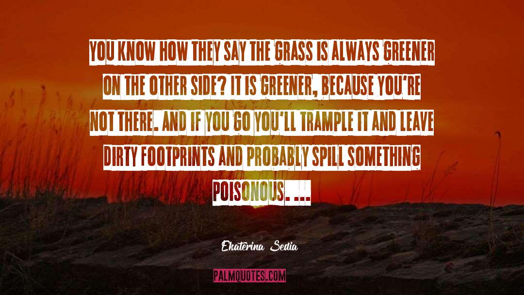Grass Is Always Greener quotes by Ekaterina Sedia