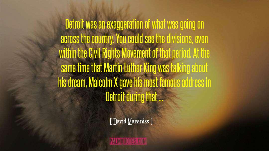 Grass Roots Movements quotes by David Maraniss