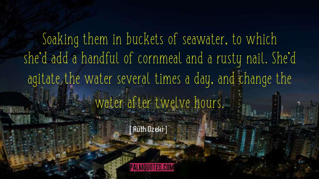 Grasshoff Seawater quotes by Ruth Ozeki
