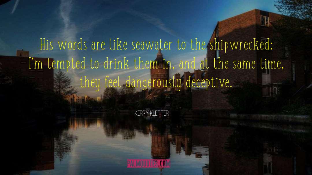 Grasshoff Seawater quotes by Kerry Kletter