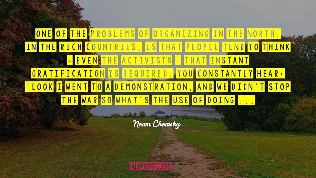 Grassroots Organizing quotes by Noam Chomsky