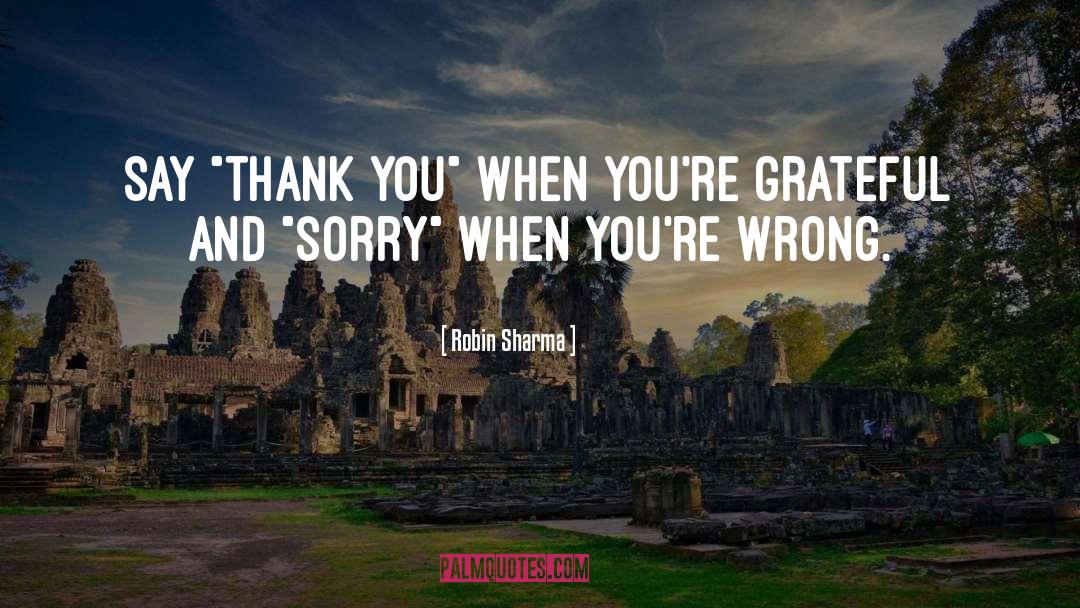 Grateful quotes by Robin Sharma