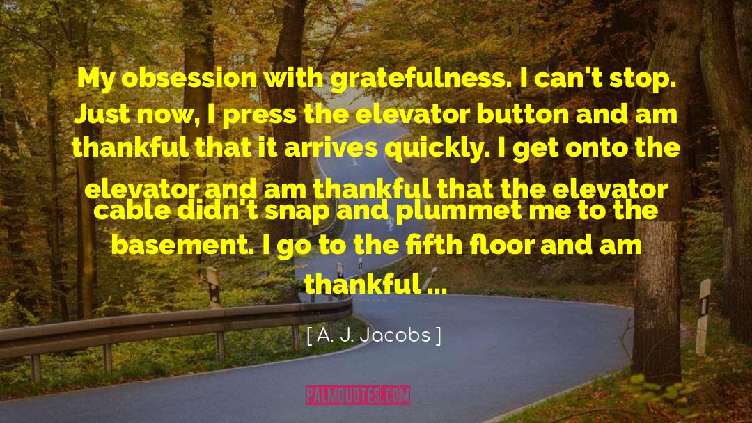 Gratefulness quotes by A. J. Jacobs