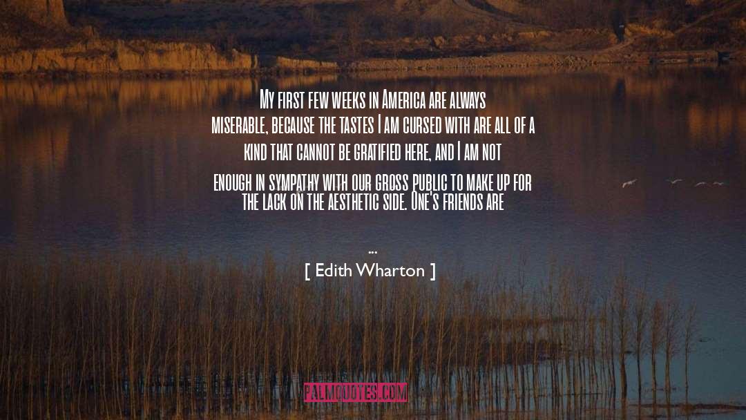 Gratified quotes by Edith Wharton