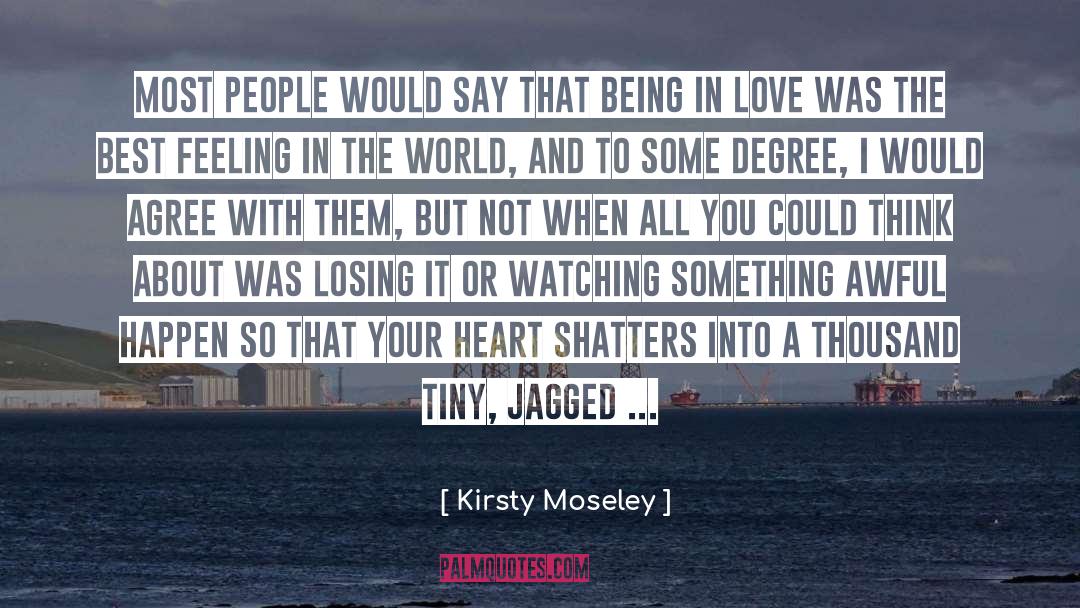 Gratifying quotes by Kirsty Moseley