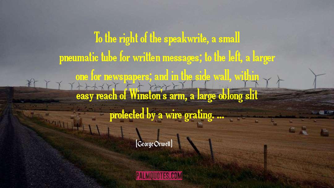 Grating quotes by George Orwell