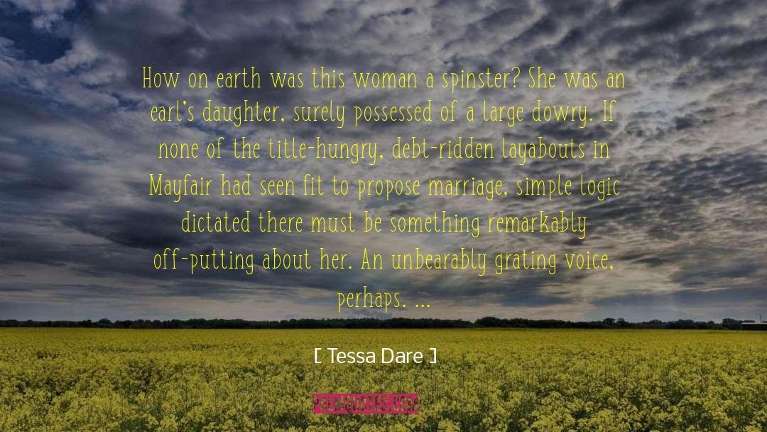 Grating quotes by Tessa Dare