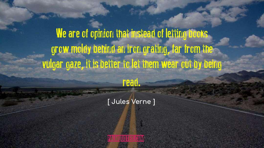 Grating quotes by Jules Verne