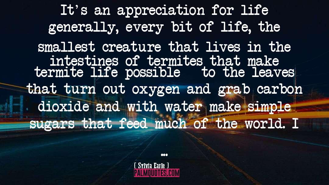 Gratitude And Appreciation quotes by Sylvia Earle