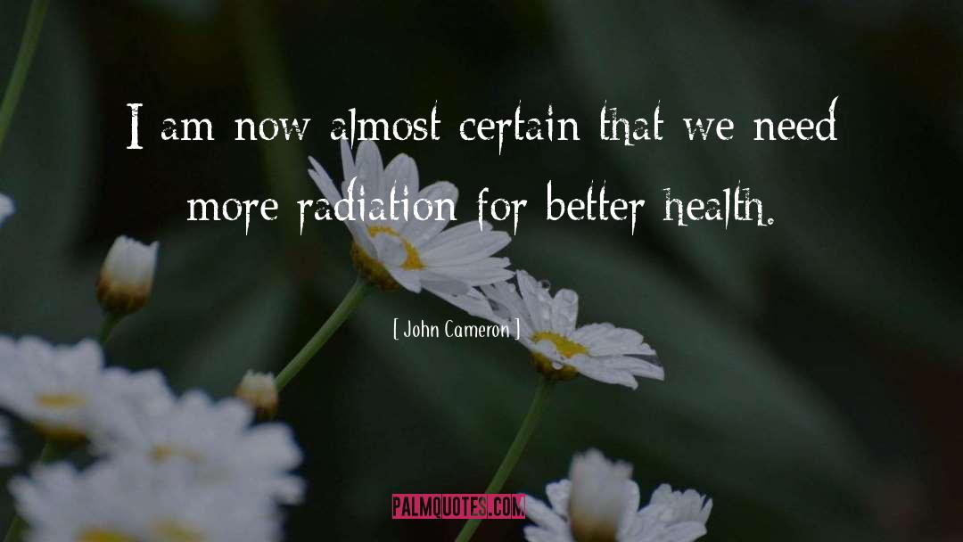 Gratitude For Health quotes by John Cameron