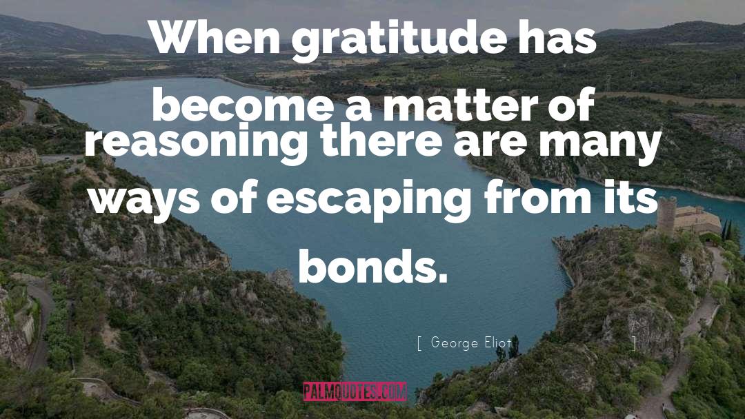 Gratitude quotes by George Eliot