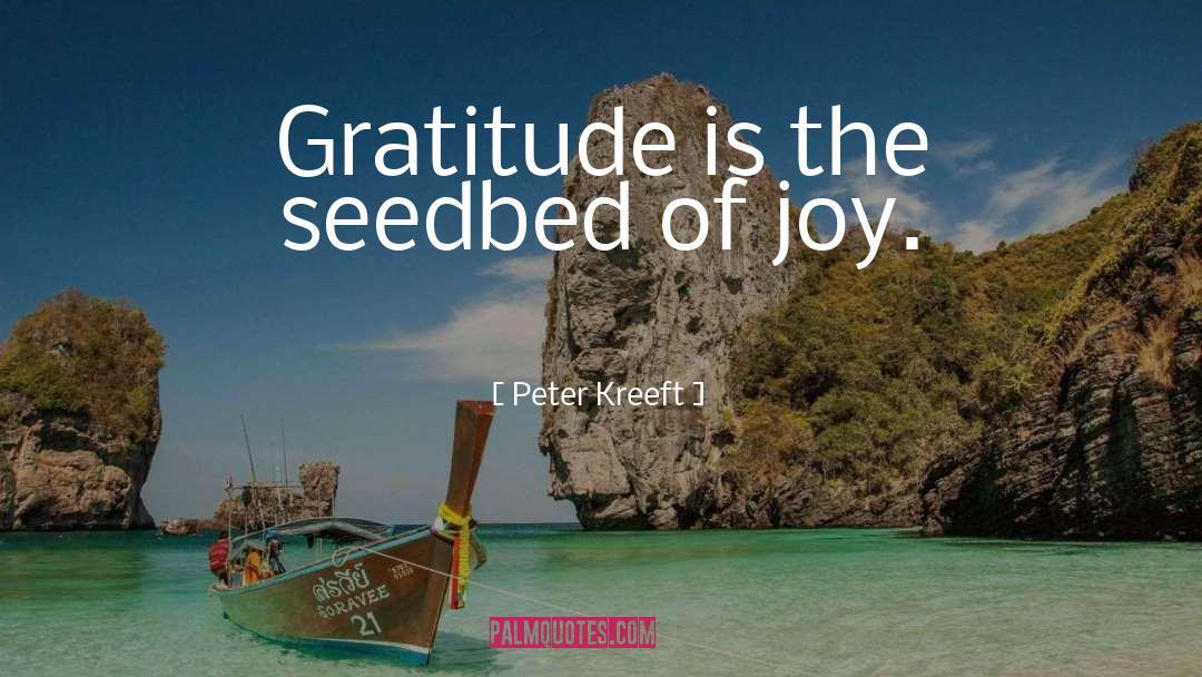 Gratitude quotes by Peter Kreeft