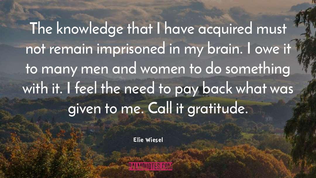 Gratitude quotes by Elie Wiesel