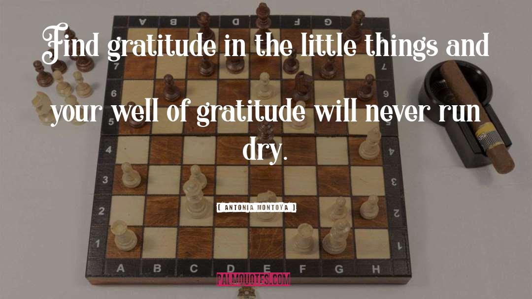 Gratitude quotes by Antonia Montoya