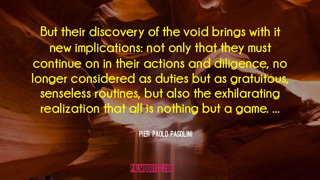 Gratuitous quotes by Pier Paolo Pasolini