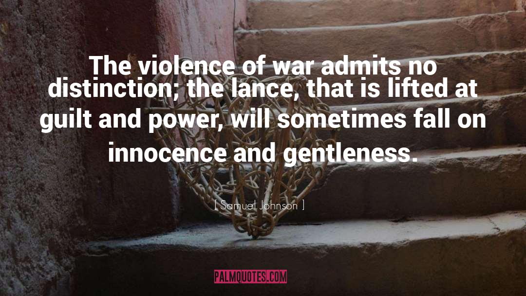 Gratuitous Violence quotes by Samuel Johnson