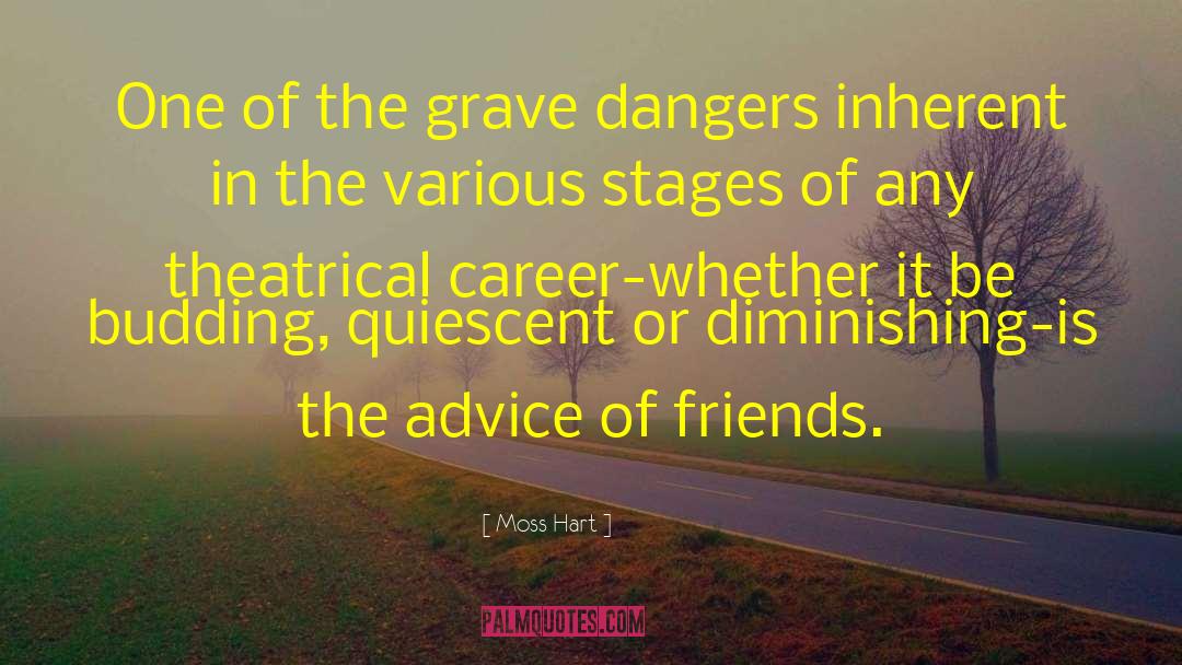 Grave Digging quotes by Moss Hart