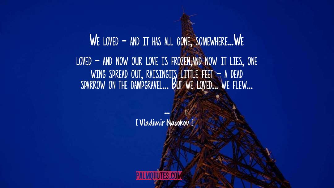 Gravel quotes by Vladimir Nabokov