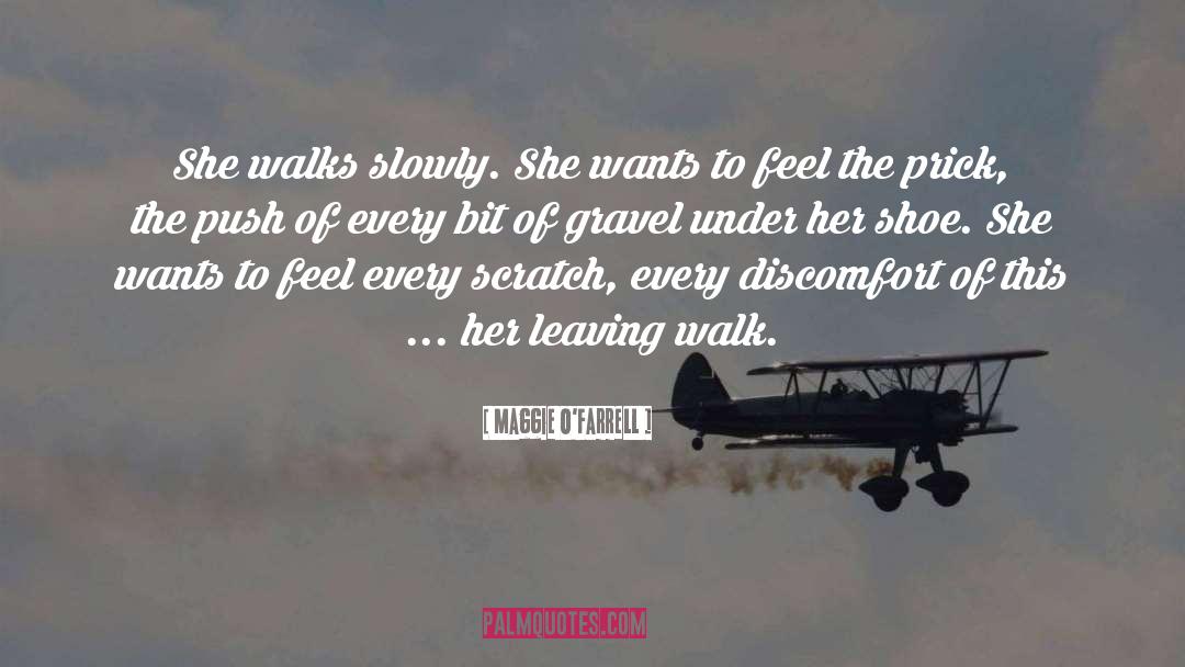 Gravel quotes by Maggie O'Farrell