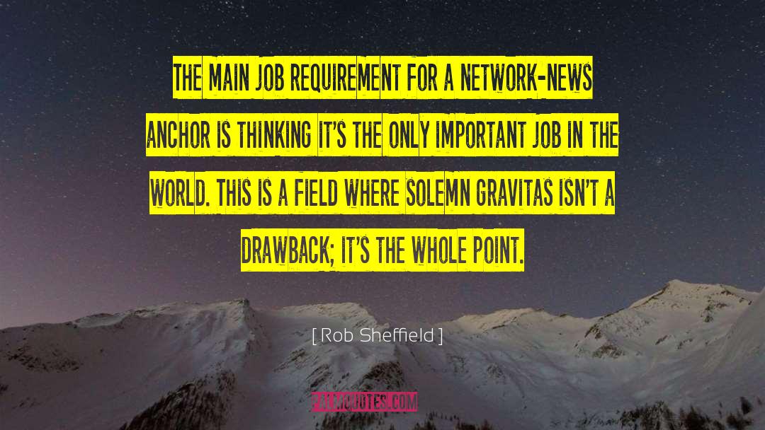 Gravitas quotes by Rob Sheffield