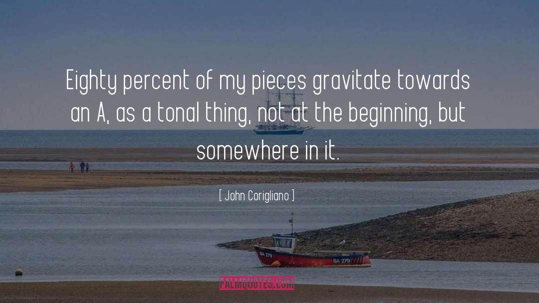 Gravitate quotes by John Corigliano