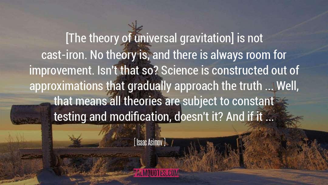 Gravitation quotes by Isaac Asimov